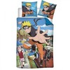 Naruto „Hidden Leaf“ patalynės komplektas 140–200 cm, 65–65 cm