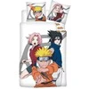 Naruto Ninja patalynės užvalkalas 140√–200 cm, 65–65 cm
