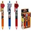 Kids Licensing Naruto Shippuden pack of 3 pens