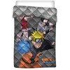 Naruto Team 7 dygsniuota lovatiesė, pledas 140x200cm