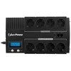 CYBERPOWER BR1200ELCD Line-Interactive UPS 1200VA/720W GreenPower energijos taupymo technologija LCD USB 4+4 lizdas Schuko tipo