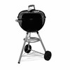 Weber anglinis grilis su emaliuotu dangčiu, 47 cm kepimo paviršius, juodas, 1231004
