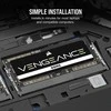 RAM Corsair Atmintis ddr5 vengeance 16gb/5200mcd (1*16) juoda cl44