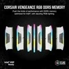 RAM CORSAIR VENGEANCE RGB 32GB 2x16GB DDR5 6000MT/s DIMM Be buferio 30-36-36-76 Std PMIC XMP 3.0 Baltas Heatspreader RGB LED 1.4V