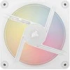 Corsair iCUE Link LX120-R RGB, PWM korpuso ventiliatorius – 120mm, baltos spalvos