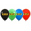 Ninja Ninja balionas, 5 vnt. 12 colių (30 cm)