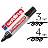 Permanentinis žymeklis Edding 550, apvaliu galiuku, 3-4mm, juodos spalvos