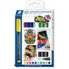 STAEDTLER 318C10 - Permanent-Universalstift F Set 10 Farben