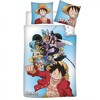 „One Piece Pirate Rush“ patalynės komplektas 140–200 cm, 63–63 cm mikropluošto