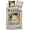 „One Piece Wanted“ patalynės užvalkalas 140–200 cm, 65–65 cm