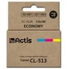 Rašalo Kasetė - Actis KC-513R Pakeitimas Canon CL-513 Standartinė 15 ml Spalvota