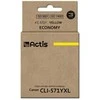 Actis Rašalo Kasetė - Canon CLI-571Y Geltona, 12 ml