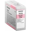 Epson T85060N rašalas, šviesiai purpurinė | Epson Epson | C13T85060N | Epson T8506 – ryškiai šviesiai purpurinė – originali – rašalo kasetė | Rašalo kasetė | Ryški šviesiai purpurinė