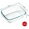 Stačiakampė oro gruzdintuvė 1,2 l PYREX