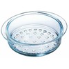 Pyrex STIKLINIS SIJETAS GARINIMO Įdėklui, KAIŠMAI ATSPARUS GARINIS 20cm 2L