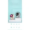 Pacific Dirželis gumowy do smartwatch 20mm - balta/sidabrinė