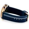 Išmanusis laikrodis Pacific U14 rubber watch strap - juodas/oranžinis - 22mm