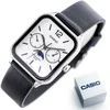 Pacific U20 rubber watch strap - juodas/oranžinis 28mm