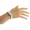 Pacific W104 leather watch strap - juodas - 18mm