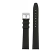 Pacific W104 leather watch strap - juodas - 18mm
