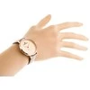Pacific W81 leather watch strap - juodas/baltas 22mm