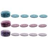 Padėklai DKD Home Decor Aliuminis Medžio MDF (3 pcs)