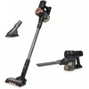 Dulkių siurblys Princess 01.339390.01.001 Dynamic Storm Cordless Vacuum, Stick vacuum, Bagless, Juodas, Brown, 0.6 L, Dry, HEPA