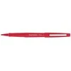 Papermate Flair, Raudona, Medium, Raudona, Vanduo-based ink, 1 mm, Metal