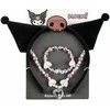 Papuošalų komplektas Hello Kitty Juoda 3 Dalys