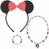 Papuošalų komplektas Minnie Mouse Rožinė 3 Dalys
