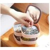 Casket cosmetics organiser jewellery mirror