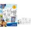 Kids Licensing Paw Patrol Sticker Colouring set