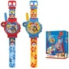Kids Euroswan - Akcesoria licencyjne Laikrodis „2 viename“ su „Paw Patrol“ racija