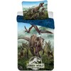 Patalynė bawełniana 140x200 Park Jurajski dinozaury las góry 6779 Jurassic Park poszewka 70x90