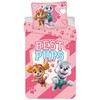 Paw Patrol Best Puppies vaikiškos patalynės komplektas 100√π140cm, 40√π45cm