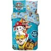 Paw Patrol Brave Paws patalynės komplektas 140x200cm, 65x65 cm