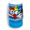 Paw Patrol dryžuota mini stalo lempa