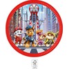 GoDan Popierinės lėkštės Paw Patrol The Movie Nickelodeon naujos kartos, 23cm, 8 vnt. be plastiko