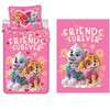 Paw Patrol Friends Furever vaikiškas antklodės užvalkalas ir flisinis pledas