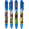 Paw Patrol gelbėjimo ratukai 6 spalvų rašiklis