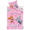 Paw Patrol Girl Pups Unite patalynės užvalkalas 140√ó200cm, 60√ó63cm