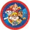 Paw Patrol Heroes popierinės lėkštės, 8 vnt., 23 cm