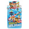 Paw Patrol Heroes Unleashed vaikiškas patalynės komplektas 100√π140cm, 40√π45cm