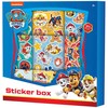 „Paw Patrol“ komandos 9 lapų lipdukas dėžutėje