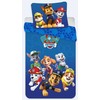 „Paw Patrol“ mėlynos spalvos vaikiška patalynės komplektas 100–140 cm, 40–45 cm