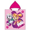 Paw Patrol paplūdimio rankšluostis pončas 55x110 cm (greitai džiūstantis)