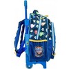 „Paw Patrol“ „Power Up“ riedanti ikimokyklinio amžiaus vaikų kuprinė, krepšys 30 cm