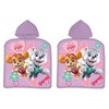 Paw Patrol Pup Pals paplūdimio rankšluostis pončas 55x110 cm (greitai džiūstantis)