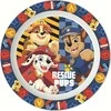 Paw Patrol Rescue Puppies mikroplokščia lėkštė 22 cm