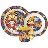 „Paw Patrol Rescue Puppies“ vakarienės rinkinys, mikroplastiko, su puodeliu, 390 ml